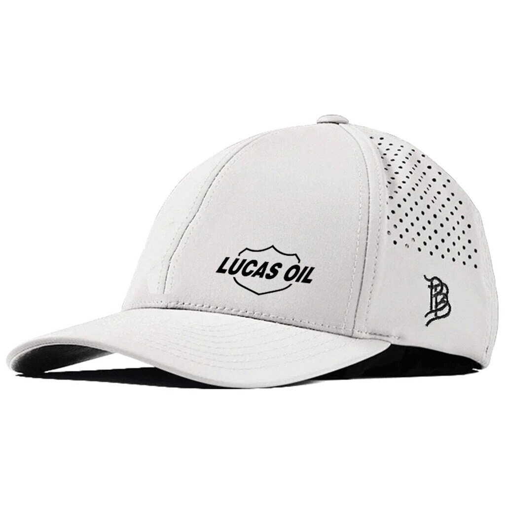 Branded Bills White Bare Curved Performance Cap